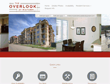 Tablet Screenshot of overlookatmidtown.com